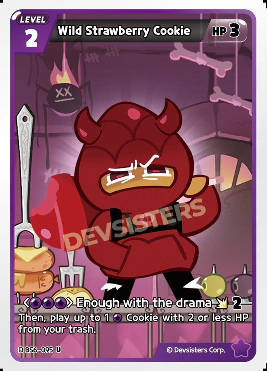CookieRun TCG - Wild Strawberry Cookie [BS6-095 U]