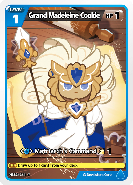 CookieRun TCG - Grand Madeline Cookie [BS3-074 C]
