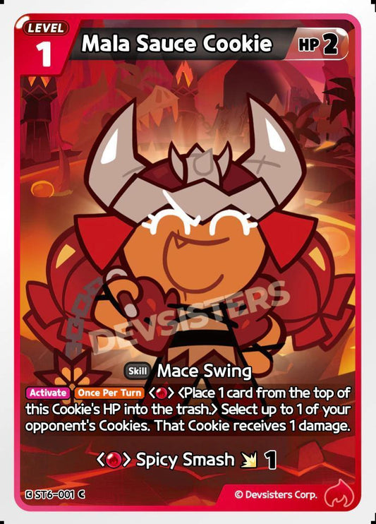 CookieRun TCG - Mala Sauce Cookie [ST6-001 C]