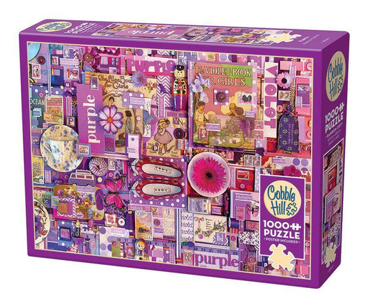 Cobble Hill Puzzles - Purple | 1000 Piece