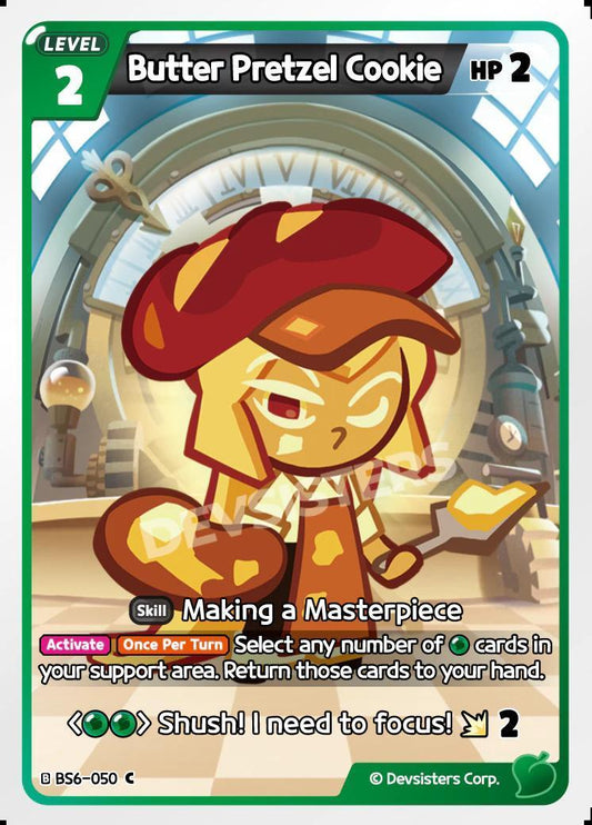 CookieRun TCG - Butter Pretzel Cookie [BS6-050 C]
