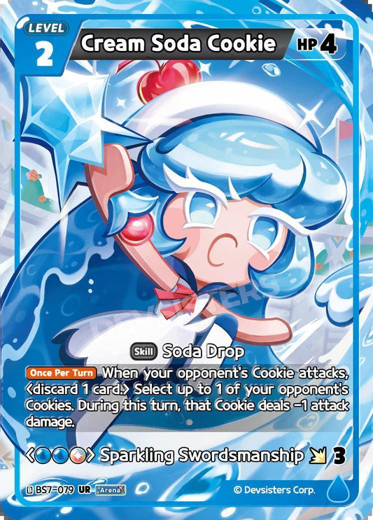 CookieRun TCG - Cream Soda Cookie [BS7-079 UR]