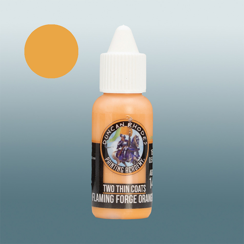 Two Thin Coats - Flaming Forge Orange (15ml)