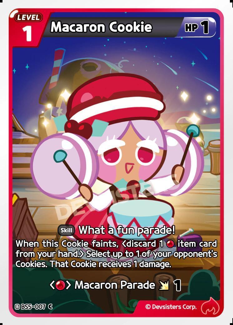 CookieRun TCG - Macaron Cookie [BS5-007 C]