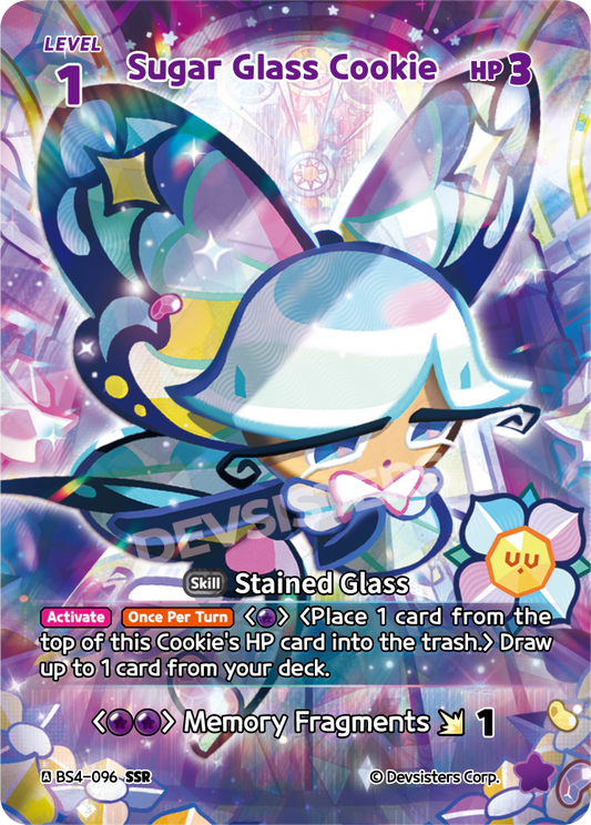 CookieRun TCG - Sugar Glass Cookie [BS4-096 SSR]