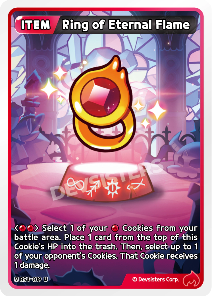 CookieRun TCG - Ring of Eternal Flame [BS4-019 U]