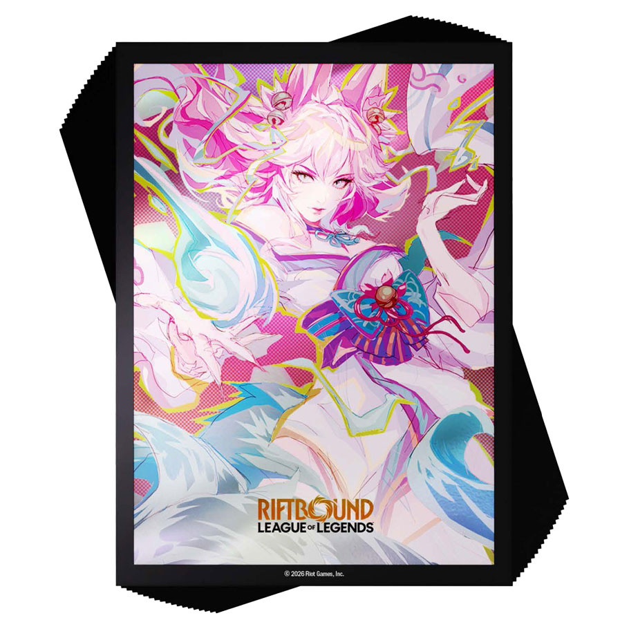 Card Sleeves: Riftbound- Spiritforged- 'Spirit Blossom Ahri'