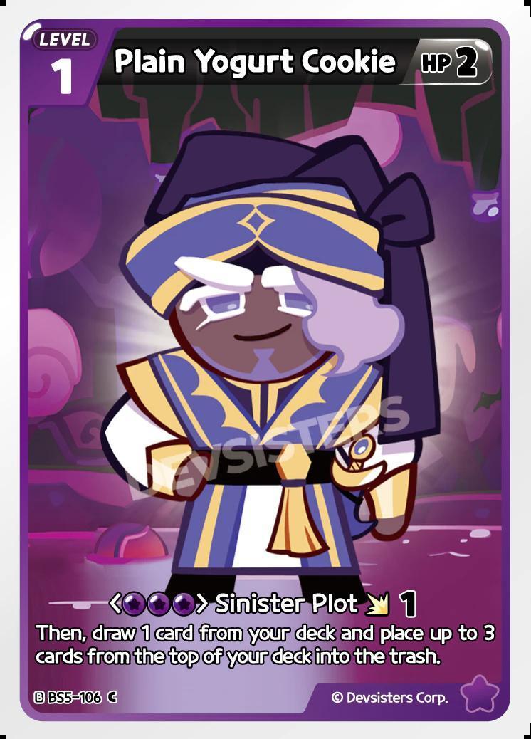 CookieRun TCG - Plain Yogurt Cookie [BS5-106 C]