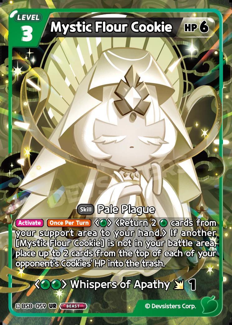 CookieRun TCG - Mystic Flour Cookie [BS8-059 UR]