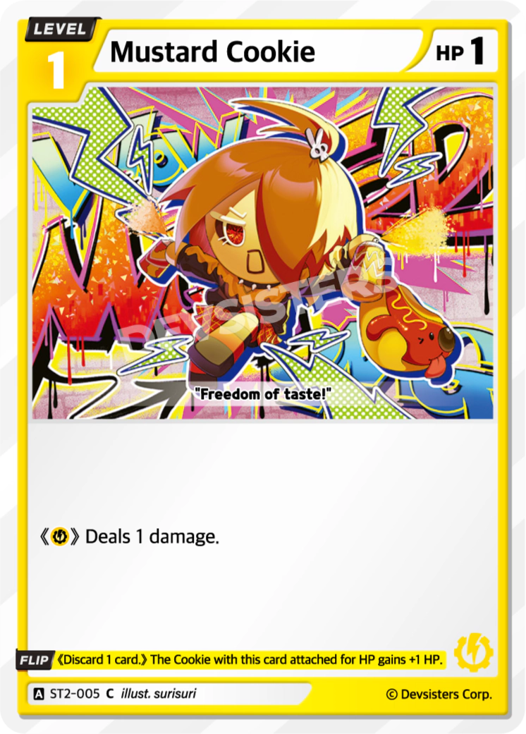 CookieRun TCG - Mustard Cookie [ST2-005 C]