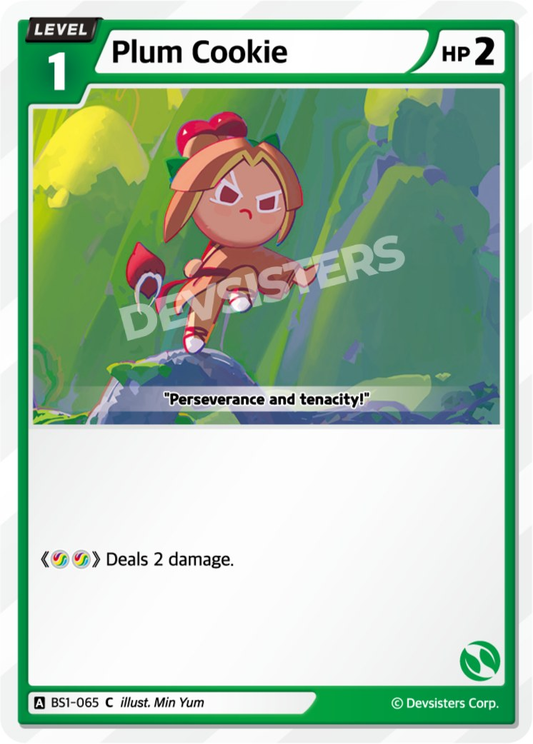 CookieRun TCG - Plum Cookie [BS1-065 C]