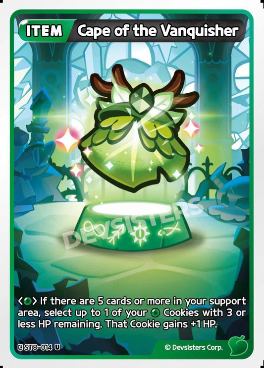 CookieRun TCG - Cape of the Vanquisher [ST8-014 U]
