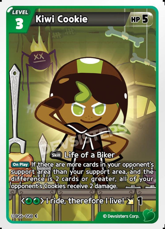 CookieRun TCG - Kiwi Cookie [BS6-058 C]
