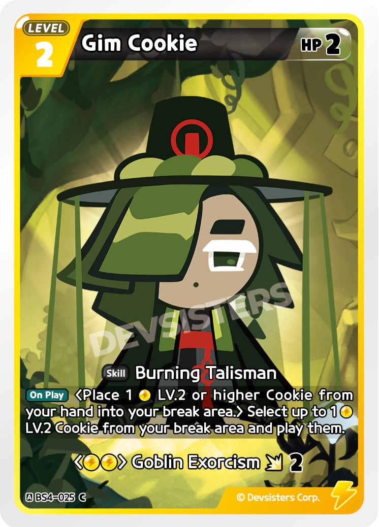 CookieRun TCG - Gim Cookie [BS4-025 C]