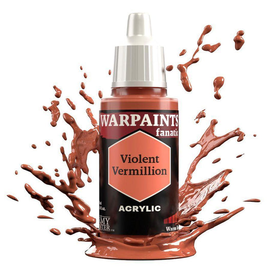 The Army Painter - Warpaints Fanatic: Violent Vermilion (18ml)