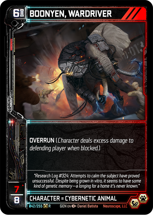 Neuroscape TCG - Boonyen, Wardriver GEN-042
