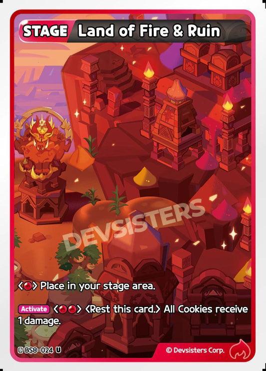 CookieRun TCG - Land of Fire & Ruin [BS8-024 U]
