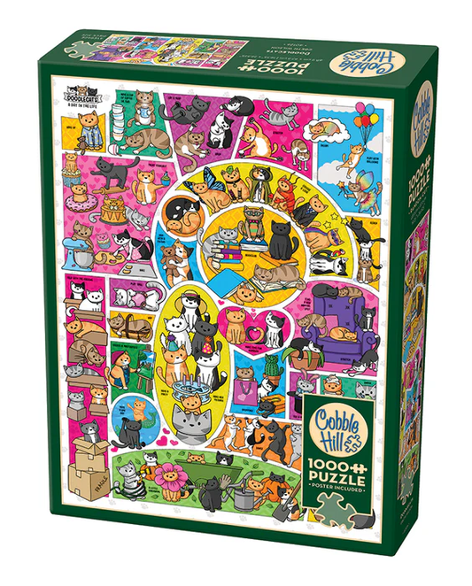 Cobble Hill - Doodlecats Puzzle (1000 Piece)