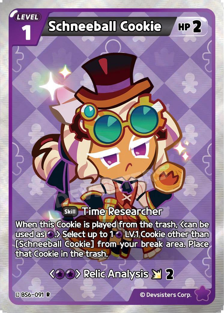CookieRun TCG - Schneeball Cookie [BS6-091 R]