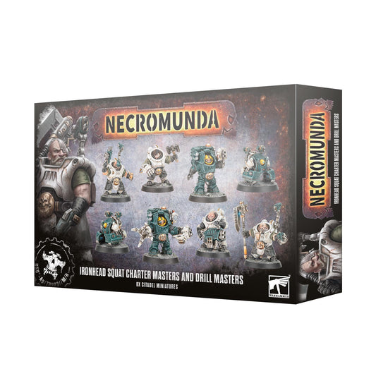 Warhammer Necromunda - Ironhead Squat Charter & Drill Masters