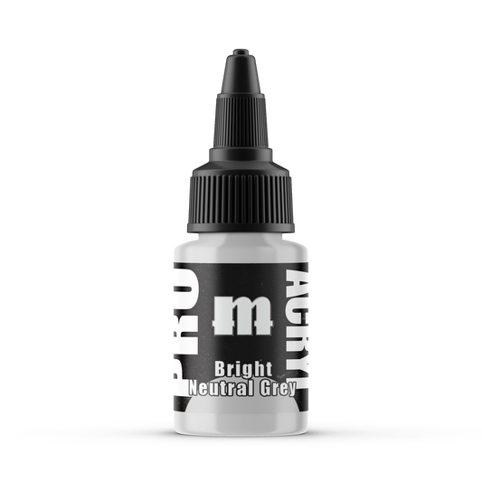 Monument Hobbies - 045-Pro Acryl Bright Neutral Grey