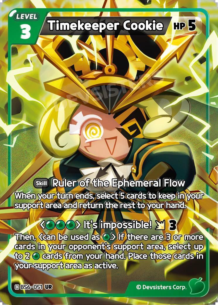 CookieRun TCG - Timekeeper Cookie [BS6-051 UR]
