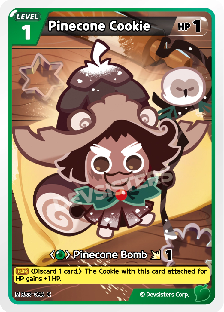 CookieRun TCG - Pinecone Cookie [BS3-056 C]