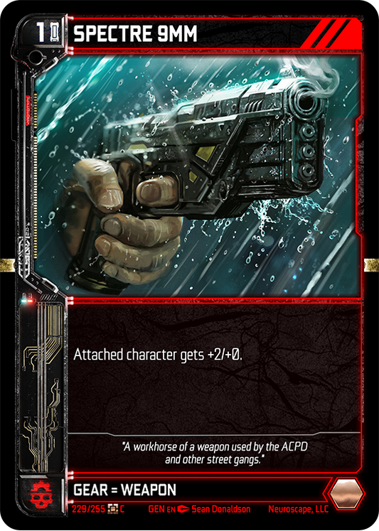 Neuroscape TCG - Spectre 9mm GEN-229
