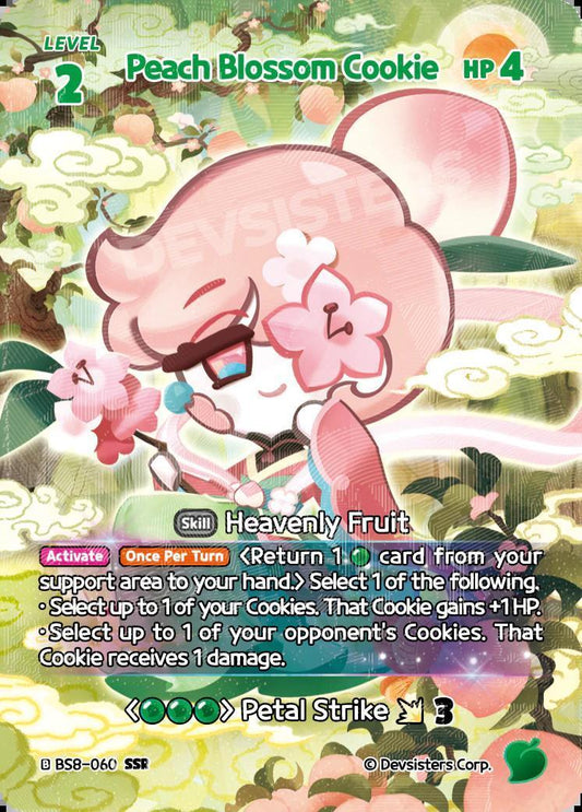 CookieRun TCG - Peach Blossom Cookie [BS8-060 SSR]
