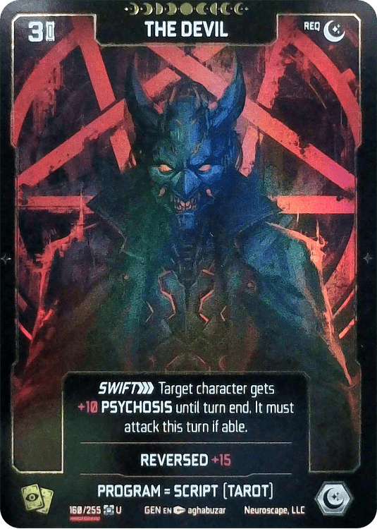 Neuroscape TCG - The Devil GEN-160 Foil