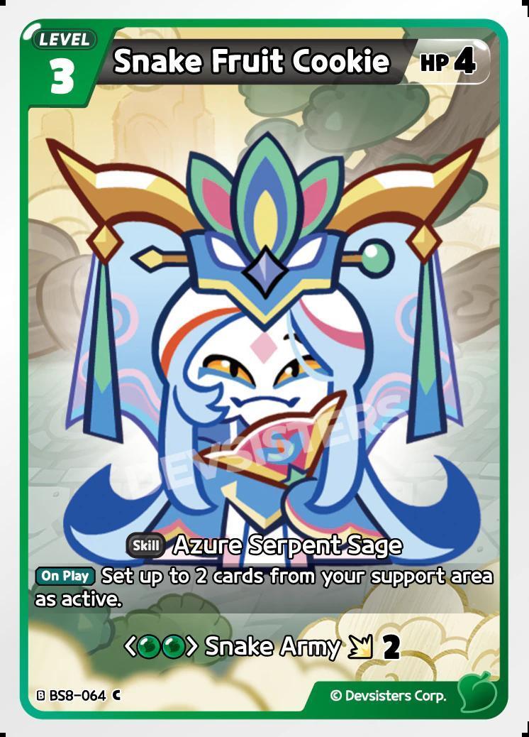 CookieRun TCG - Snake Fruit Cookie [BS8-064 C]