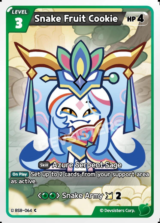 CookieRun TCG - Snake Fruit Cookie [BS8-064 C]