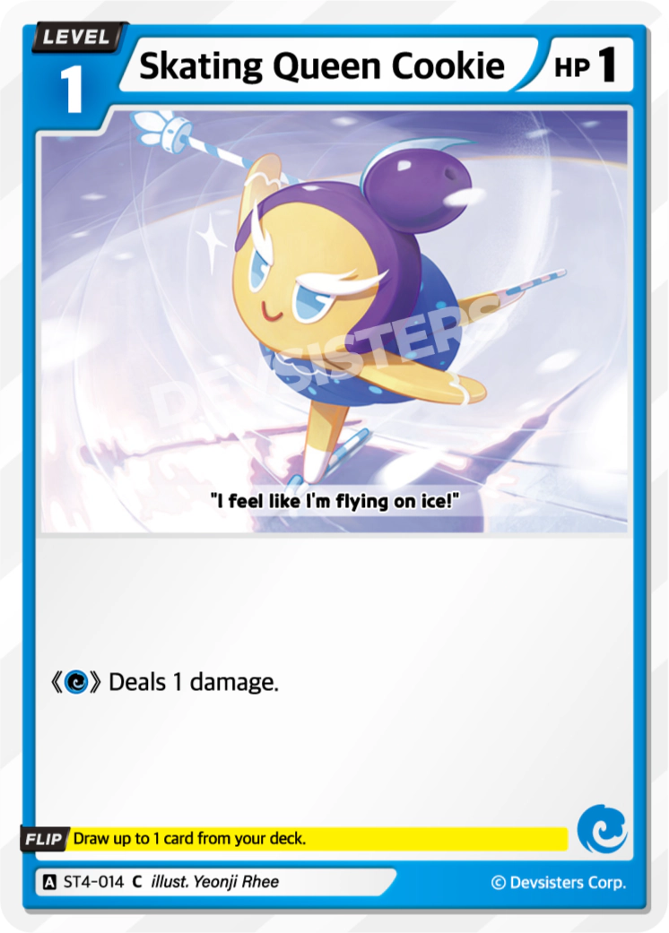 CookieRun TCG - Skating Queen Cookie [ST4-014 C]