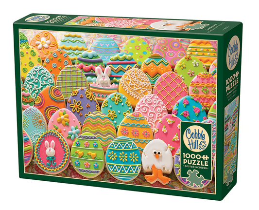 Cobble Hill - Easter Eggs Puzzle (1000 Piece)