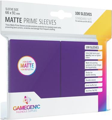 GameGenic - MATTE PRIME Sleeves Standard 100 count