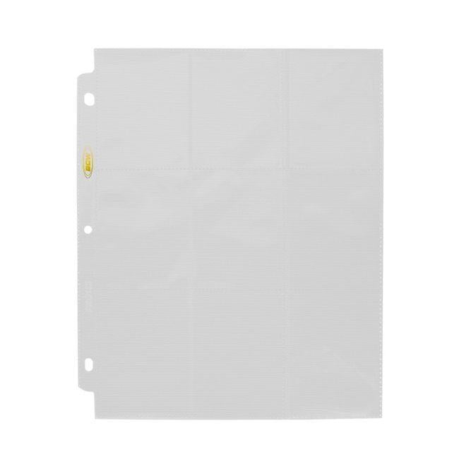 BCW - Side Loading 18-Pocket Pro Pages: White