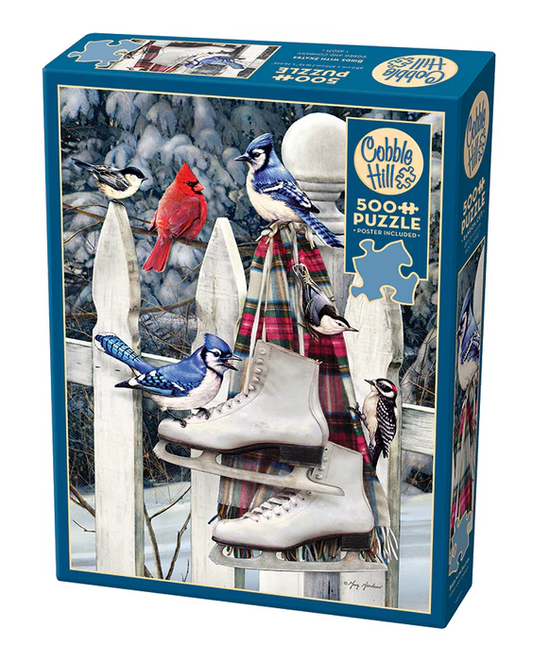 Cobble Hill - Birds with Skates Puzzle (500 Piece)