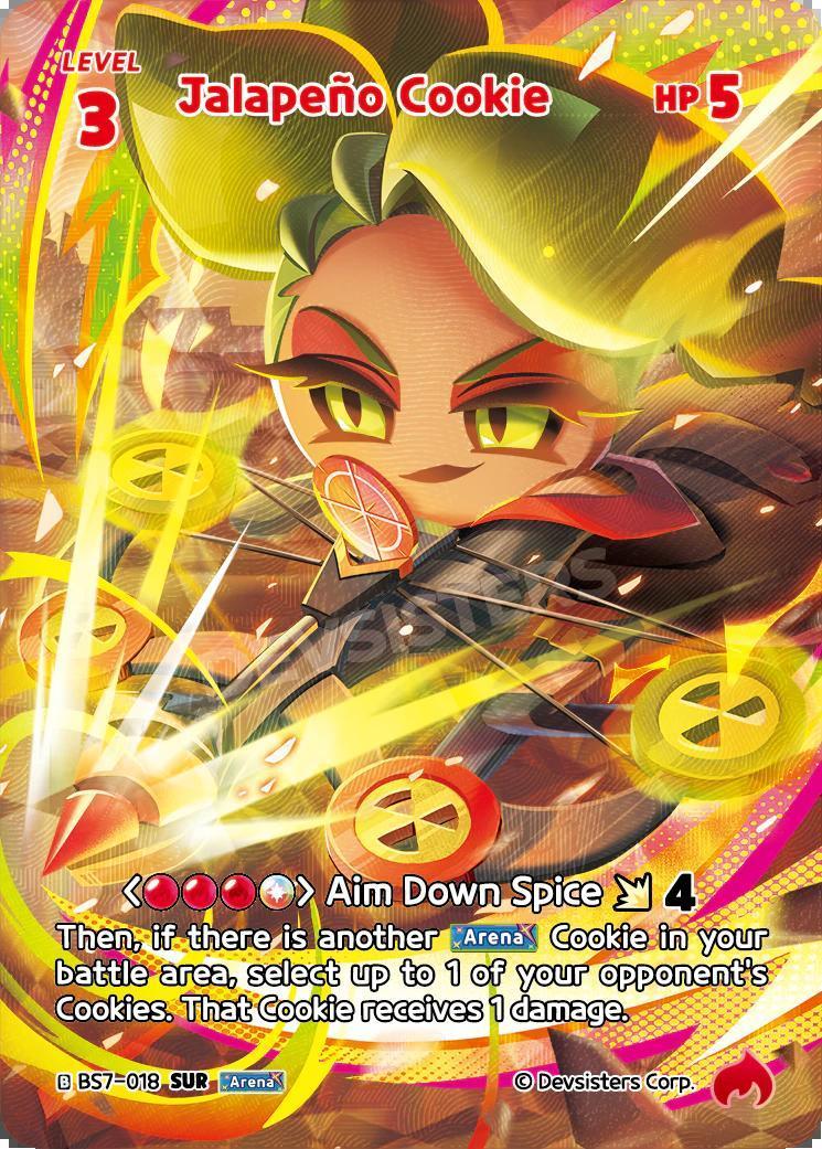 CookieRun TCG - Jalapeño Cookie [BS7-018 SUR]