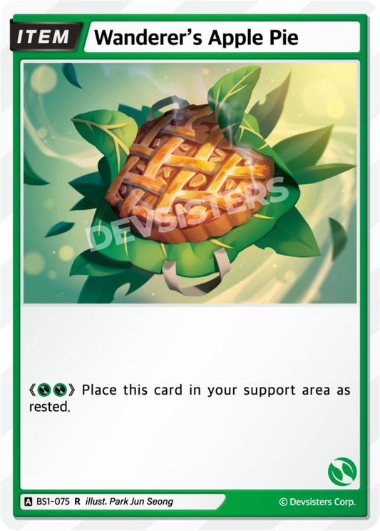 CookieRun TCG - Wanderer's Apple Pie [BS1-075 R]