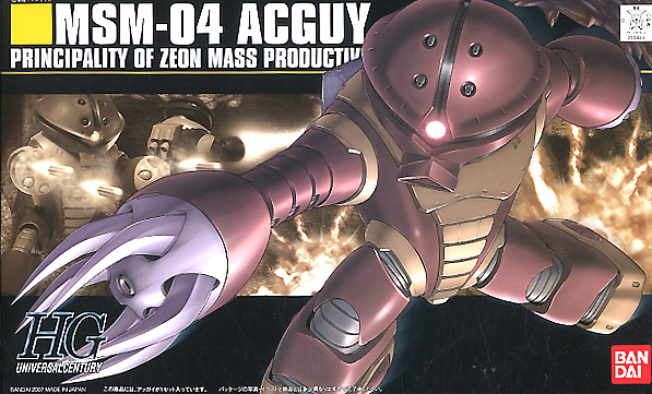 Gunpla: High Grade Universal Century - Mobile Suit Gundam, #78 MSN-04 Acguy