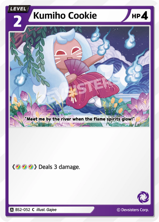 CookieRun TCG - Kumiho Cookie [BS2-052 C]
