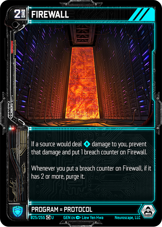 Neuroscape TCG - Firewall GEN-025