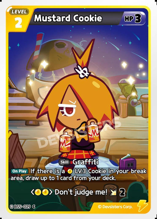 CookieRun TCG - Mustard Cookie [BS5-029 C]