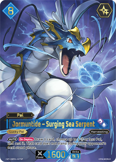 Palworld TCG - Jormuntide – Surging Sea Serpent [EBP01-027SP]