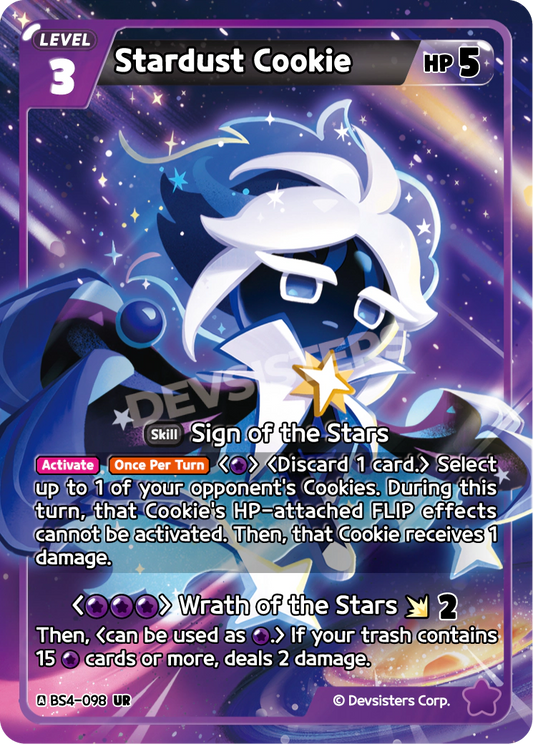 CookieRun TCG - Stardust Cookie [BS4-098 UR]