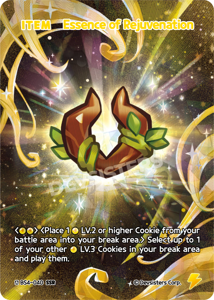 CookieRun TCG - Essence of Rejuvenation  [BS4-040 SSR]