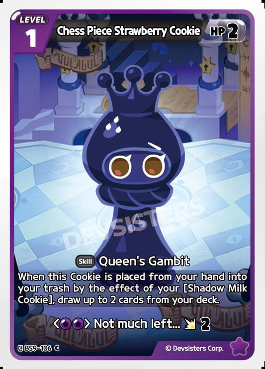 CookieRun TCG - Chess Piece Strawberry Cookie [BS9-106 C]