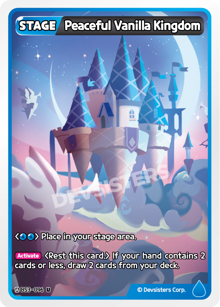 CookieRun TCG - Peaceful Vanilla Kingdom [BS3-096 U]