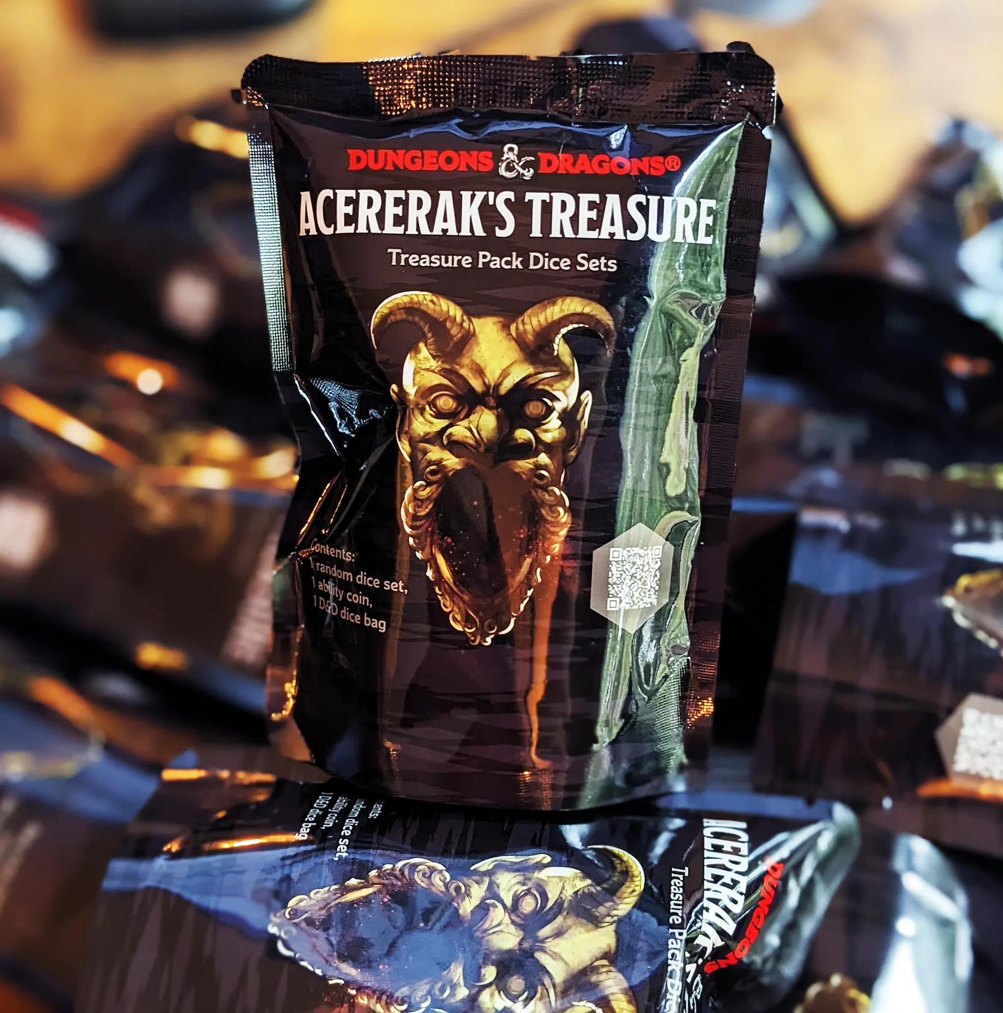 Acererak's Treasure Mystery Dice - The Feisty Goblin Gamehouse -