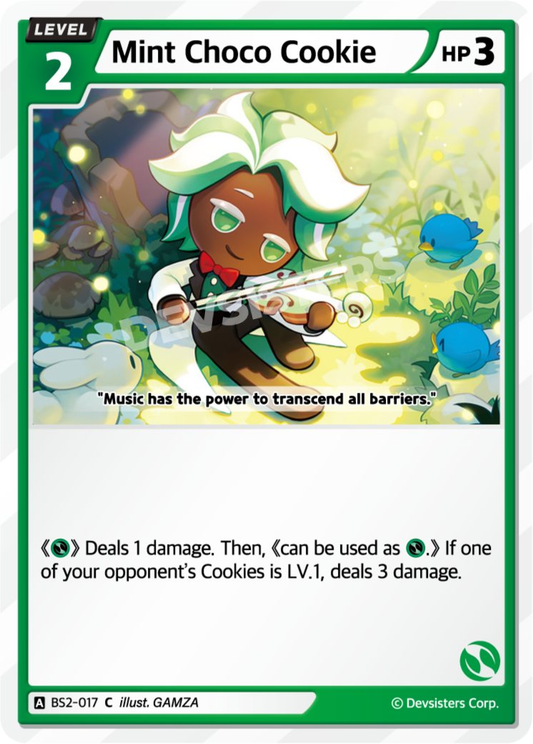 CookieRun TCG - Mint Choco Cookie [BS2-017 C]